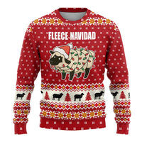Sheep Merry Christmas Ugly Christmas Sweater Xmas Holiday Patterns - Wonder Print Shop