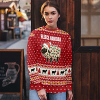 Sheep Merry Christmas Ugly Christmas Sweater Xmas Holiday Patterns - Wonder Print Shop