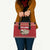 Sheep Merry Christmas Leather Bag Xmas Holiday Patterns - Wonder Print Shop