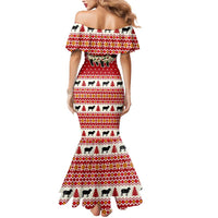 Sheep Merry Christmas Mermaid Dress Xmas Holiday Patterns - Wonder Print Shop