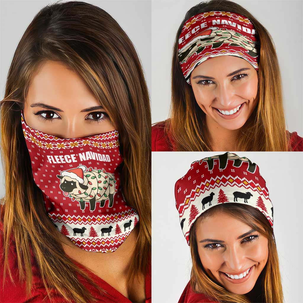 Sheep Merry Christmas Neck Gaiter Xmas Holiday Patterns - Wonder Print Shop