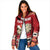 Sheep Merry Christmas Padded Jacket Xmas Holiday Patterns - Wonder Print Shop