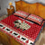 Sheep Merry Christmas Quilt Bed Set Xmas Holiday Patterns - Wonder Print Shop