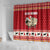 Sheep Merry Christmas Shower Curtain Xmas Holiday Patterns - Wonder Print Shop