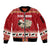 Sheep Merry Christmas Sleeve Zip Bomber Jacket Xmas Holiday Patterns - Wonder Print Shop