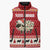 Sheep Merry Christmas Sleeveless Puffer Jacket Xmas Holiday Patterns - Wonder Print Shop