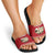 Sheep Merry Christmas Slide Sandals Xmas Holiday Patterns - Wonder Print Shop