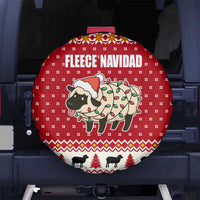 Sheep Merry Christmas Spare Tire Cover Xmas Holiday Patterns - Wonder Print Shop