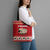 Sheep Merry Christmas Tote Bag Xmas Holiday Patterns - Wonder Print Shop