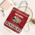 Sheep Merry Christmas Tote Bag Xmas Holiday Patterns - Wonder Print Shop