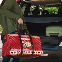 Sheep Merry Christmas Travel Bag Xmas Holiday Patterns - Wonder Print Shop