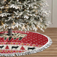 Sheep Merry Christmas Tree Skirt Xmas Holiday Patterns - Wonder Print Shop