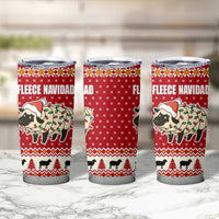 Sheep Merry Christmas Tumbler Cup Xmas Holiday Patterns - Wonder Print Shop