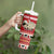 Sheep Merry Christmas Tumbler With Handle Xmas Holiday Patterns - Wonder Print Shop