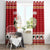 Sheep Merry Christmas Window Curtain Xmas Holiday Patterns - Wonder Print Shop