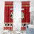 Sheep Merry Christmas Window Curtain Xmas Holiday Patterns - Wonder Print Shop