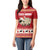 Sheep Merry Christmas Women Polo Shirt Xmas Holiday Patterns - Wonder Print Shop