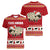 Sheep Merry Christmas Women V-Neck T-Shirt Xmas Holiday Patterns - Wonder Print Shop