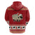 Sheep Merry Christmas Zip Hoodie Xmas Holiday Patterns - Wonder Print Shop