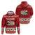 Sheep Merry Christmas Zip Hoodie Xmas Holiday Patterns - Wonder Print Shop