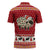 Sheep Merry Christmas Zipper Polo Shirt Xmas Holiday Patterns - Wonder Print Shop