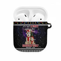 Siberian Husky Show Up Xmas Christmas AirPods Case Xmas Holiday Patterns - Wonder Print Shop