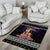 Siberian Husky Show Up Xmas Christmas Area Rug Xmas Holiday Patterns - Wonder Print Shop