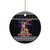 Siberian Husky Show Up Xmas Christmas Ceramic Ornament Xmas Holiday Patterns - Wonder Print Shop