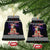 Siberian Husky Show Up Xmas Christmas Ceramic Ornament Xmas Holiday Patterns - Wonder Print Shop