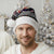 Siberian Husky Show Up Xmas Christmas Santa Hat Xmas Holiday Patterns - Wonder Print Shop
