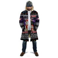 Siberian Husky Show Up Xmas Christmas Cloak Xmas Holiday Patterns - Wonder Print Shop
