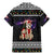 Siberian Husky Show Up Xmas Christmas Family Matching Mermaid Dress and Hawaiian Shirt Xmas Holiday Patterns - Wonder Print Shop