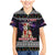 Siberian Husky Show Up Xmas Christmas Family Matching Mermaid Dress and Hawaiian Shirt Xmas Holiday Patterns - Wonder Print Shop