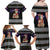 Siberian Husky Show Up Xmas Christmas Family Matching Off Shoulder Maxi Dress and Hawaiian Shirt Xmas Holiday Patterns - Wonder Print Shop