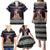Siberian Husky Show Up Xmas Christmas Family Matching Puletasi and Hawaiian Shirt Xmas Holiday Patterns - Wonder Print Shop