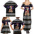 Siberian Husky Show Up Xmas Christmas Family Matching Summer Maxi Dress and Hawaiian Shirt Xmas Holiday Patterns - Wonder Print Shop