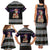 Siberian Husky Show Up Xmas Christmas Family Matching Tank Maxi Dress and Hawaiian Shirt Xmas Holiday Patterns - Wonder Print Shop