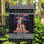 Siberian Husky Show Up Xmas Christmas Garden Flag Xmas Holiday Patterns - Wonder Print Shop
