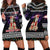 Siberian Husky Show Up Xmas Christmas Hoodie Dress Xmas Holiday Patterns - Wonder Print Shop