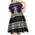 Siberian Husky Show Up Xmas Christmas Kid Short Sleeve Dress Xmas Holiday Patterns - Wonder Print Shop