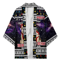 Siberian Husky Show Up Xmas Christmas Kimono Xmas Holiday Patterns - Wonder Print Shop