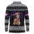 Siberian Husky Show Up Xmas Christmas Long Sleeve Polo Shirt Xmas Holiday Patterns - Wonder Print Shop