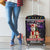 Siberian Husky Show Up Xmas Christmas Luggage Cover Xmas Holiday Patterns - Wonder Print Shop