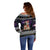 Siberian Husky Show Up Xmas Christmas Off Shoulder Sweater Xmas Holiday Patterns - Wonder Print Shop