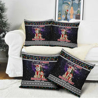 Siberian Husky Show Up Xmas Christmas Pillow Cover Xmas Holiday Patterns - Wonder Print Shop