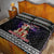 Siberian Husky Show Up Xmas Christmas Quilt Bed Set Xmas Holiday Patterns - Wonder Print Shop