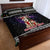 Siberian Husky Show Up Xmas Christmas Quilt Bed Set Xmas Holiday Patterns - Wonder Print Shop