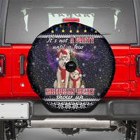 Siberian Husky Show Up Xmas Christmas Spare Tire Cover Xmas Holiday Patterns - Wonder Print Shop