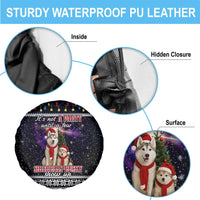 Siberian Husky Show Up Xmas Christmas Spare Tire Cover Xmas Holiday Patterns - Wonder Print Shop