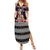 Siberian Husky Show Up Xmas Christmas Summer Maxi Dress Xmas Holiday Patterns - Wonder Print Shop